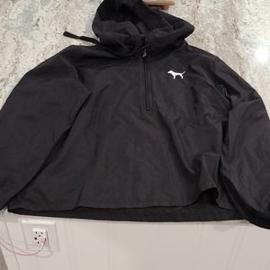 Pink VS windbreaker jacket size M/L